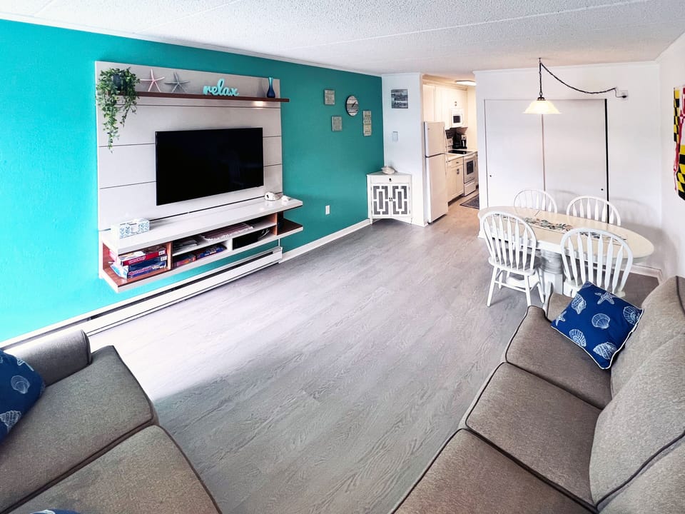 Living Room and Dining Room