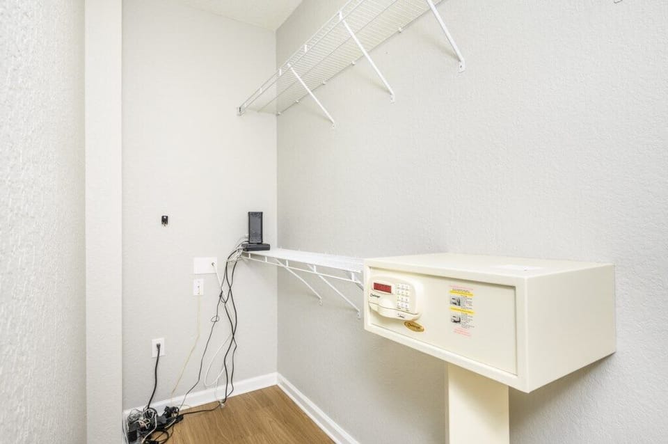 Primary Closet with Safe