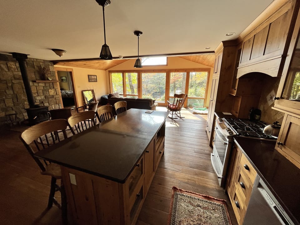 Kitchen with a view