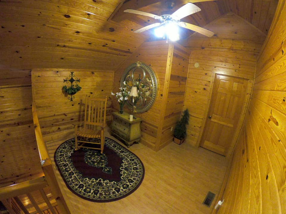 Sitting area on top floor 