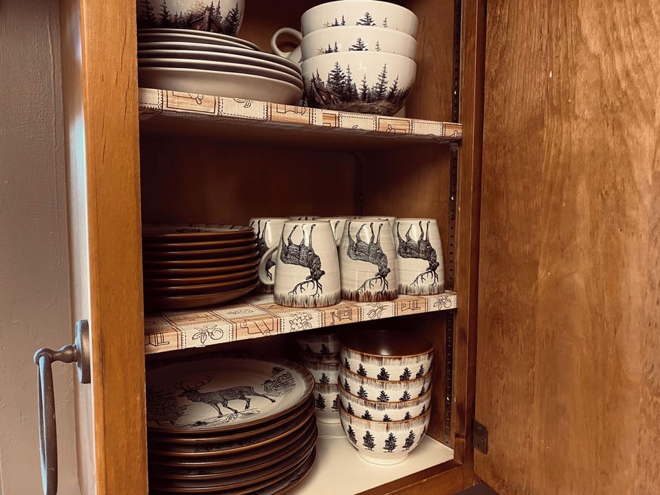 Rustic plate sets