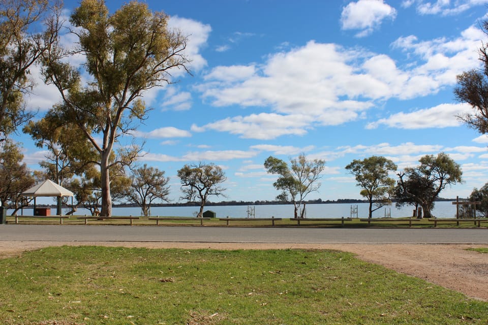 Safe pet and child friendly reserve across the road. 
