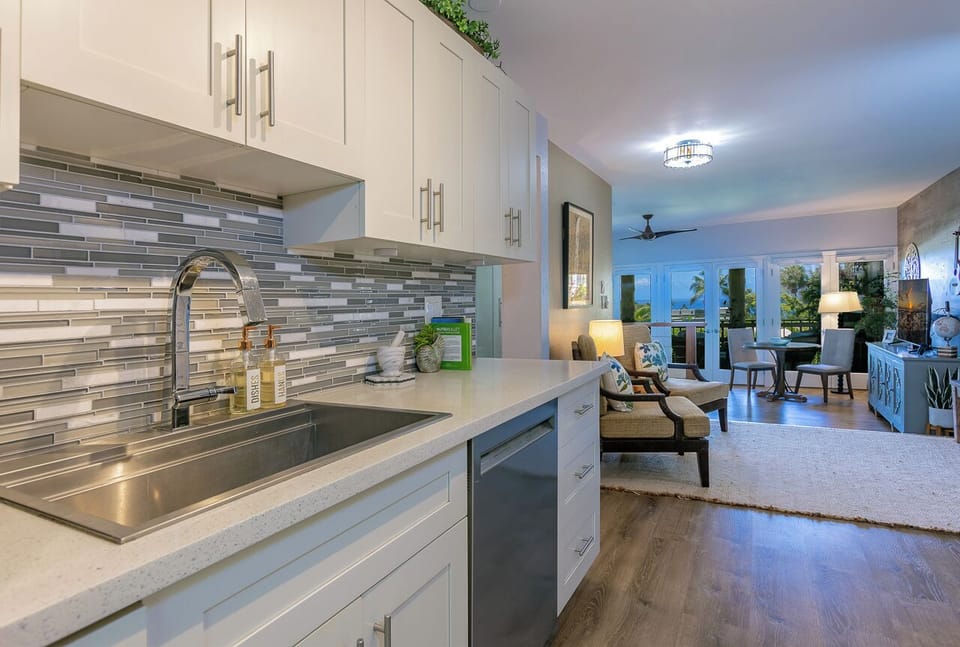 Charming updated kitchen