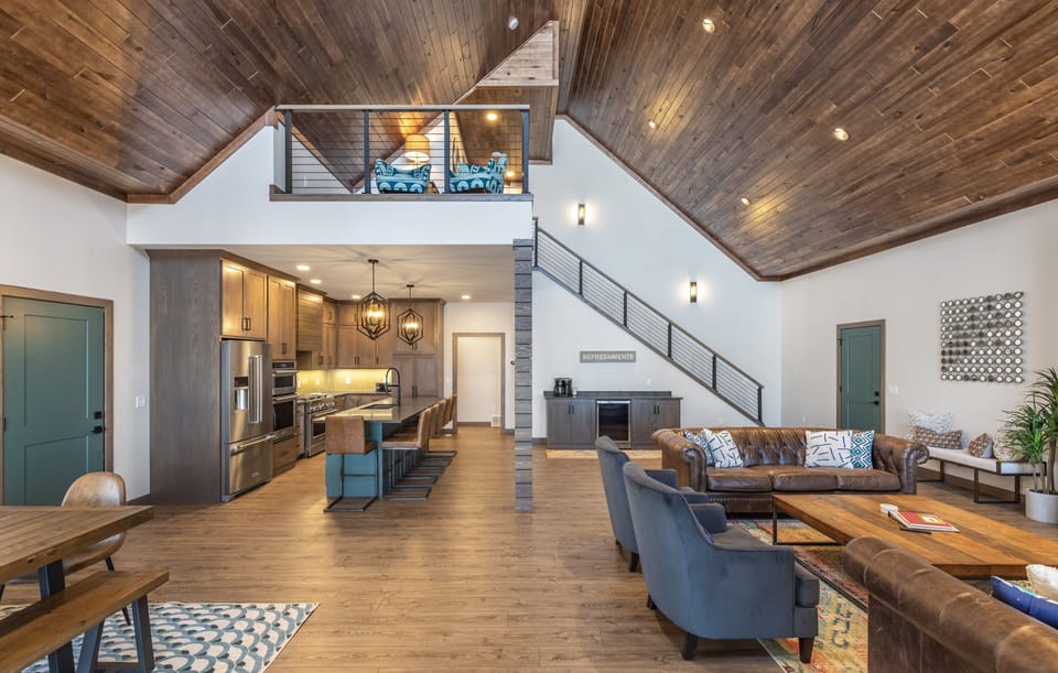 Opposite view of main floor living area