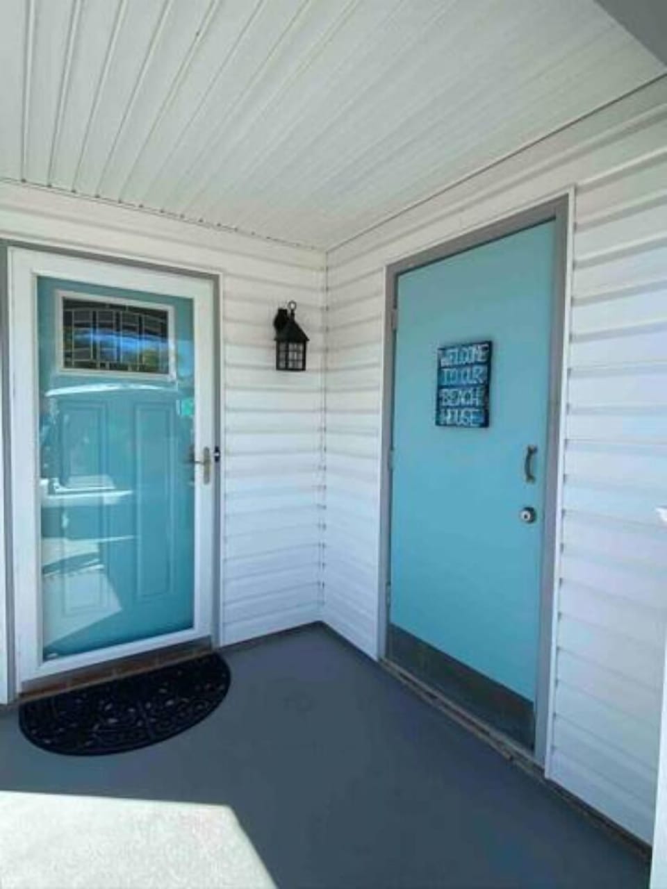 Front door and Beach closet