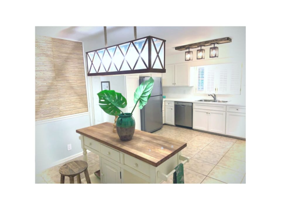 Oven/stove, large microwave, dishwasher, refrigerator