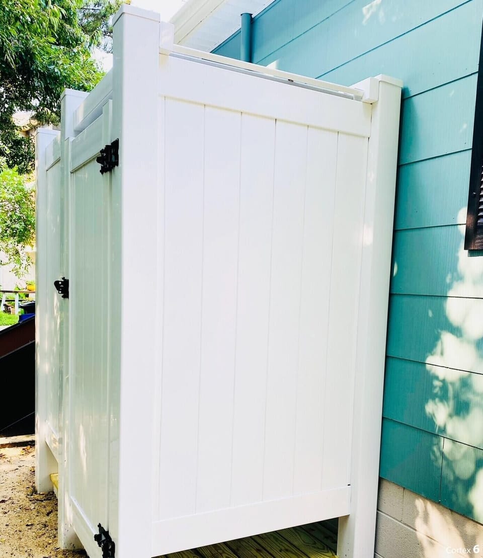 Outdoor Shower!