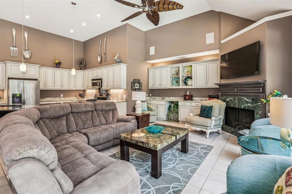 Living Room at 26 Sea Lane