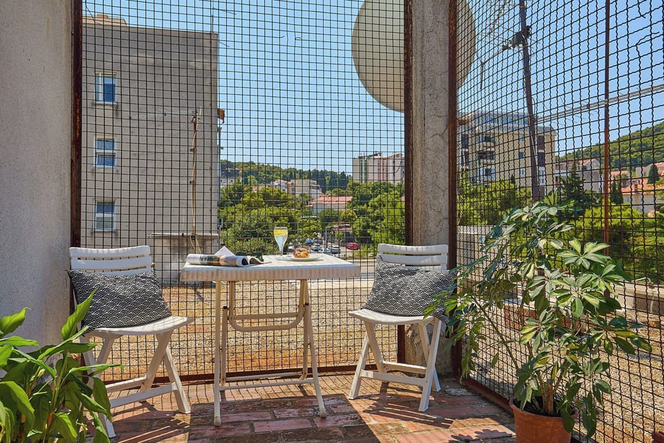 Shared rooftop terrace