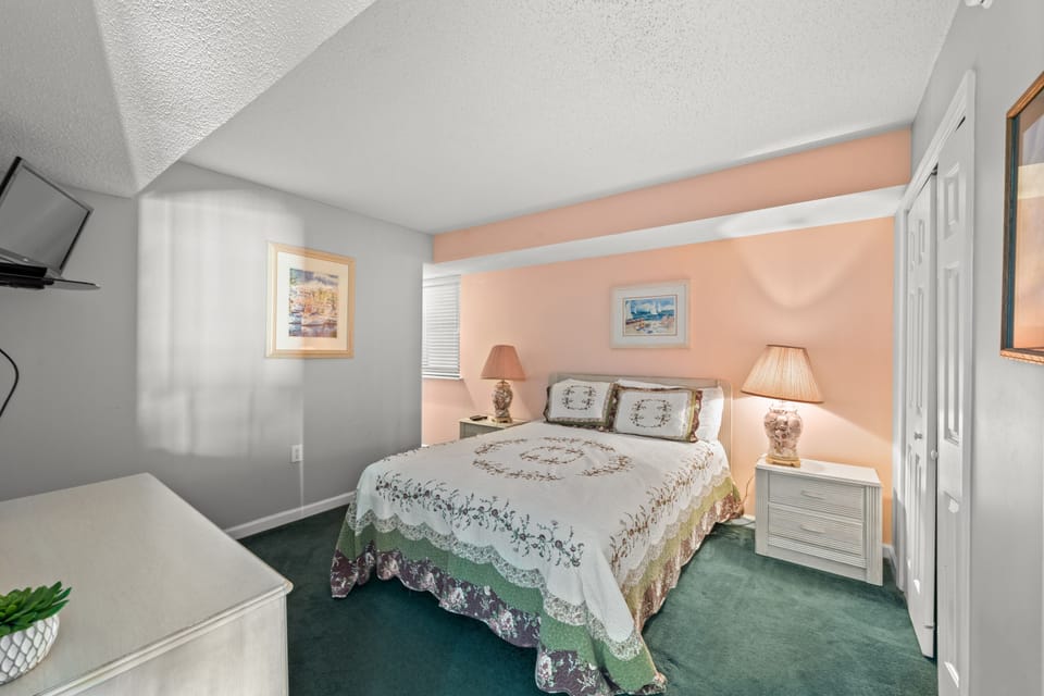 This comforting room is the perfect place to rejuvenate after a day of shopping.