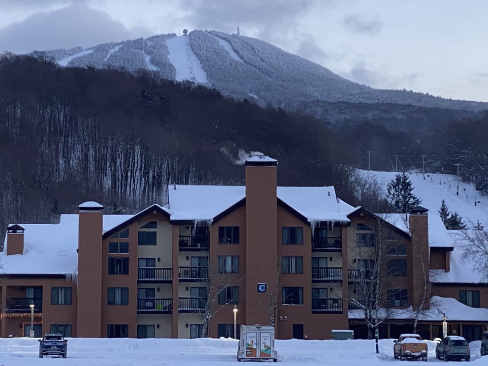 This is our building right at the base of Pico just steps from the lifts!