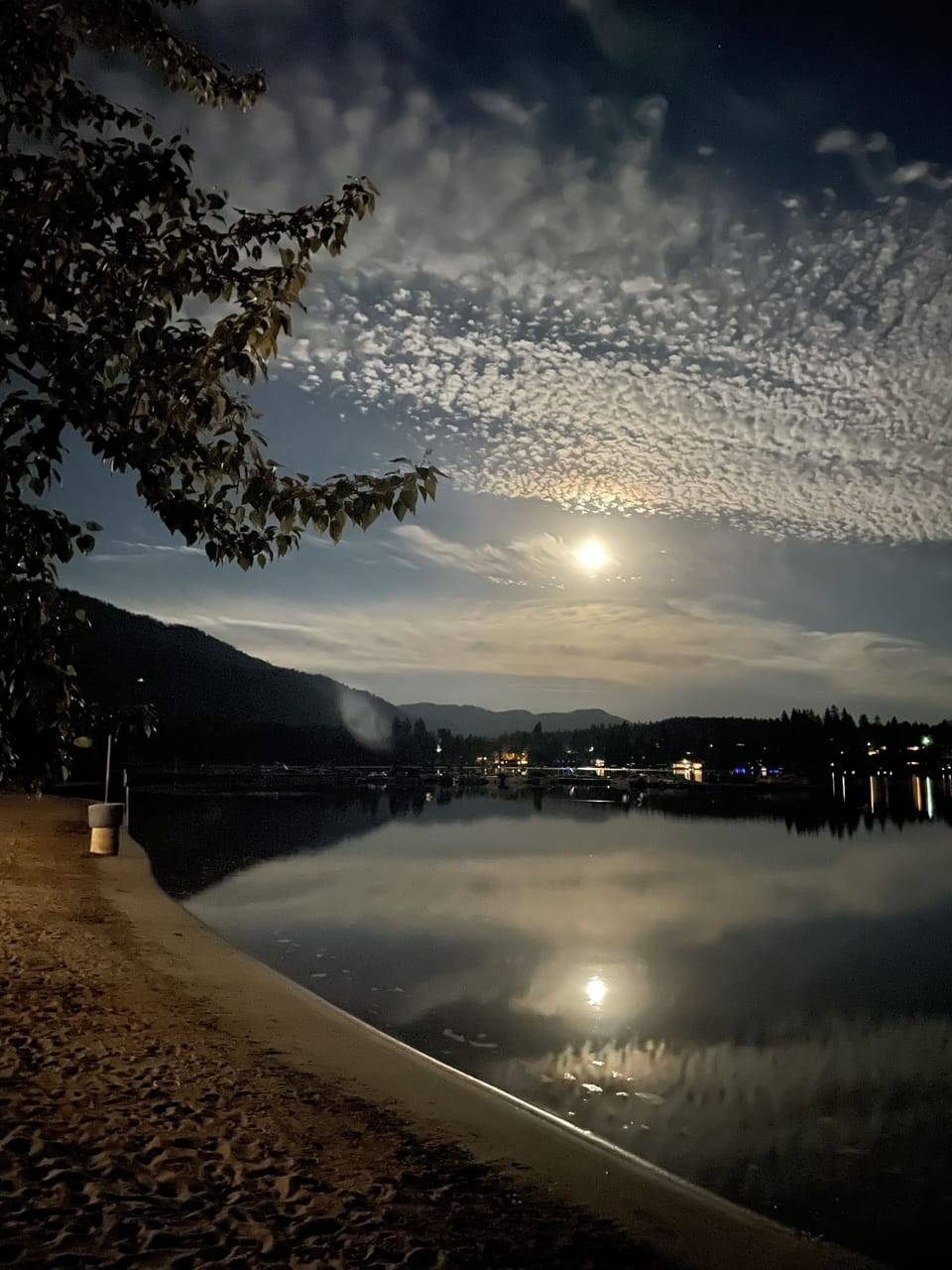 Evenings at the lake are gorgeous!