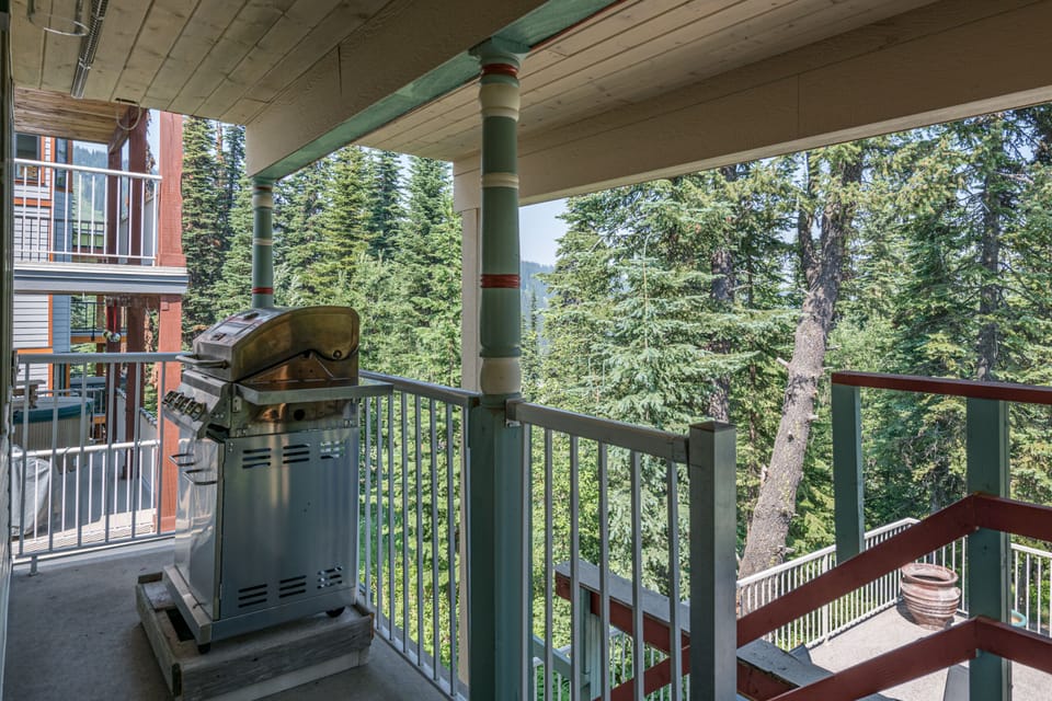 Large Back Patio with Bbq 
