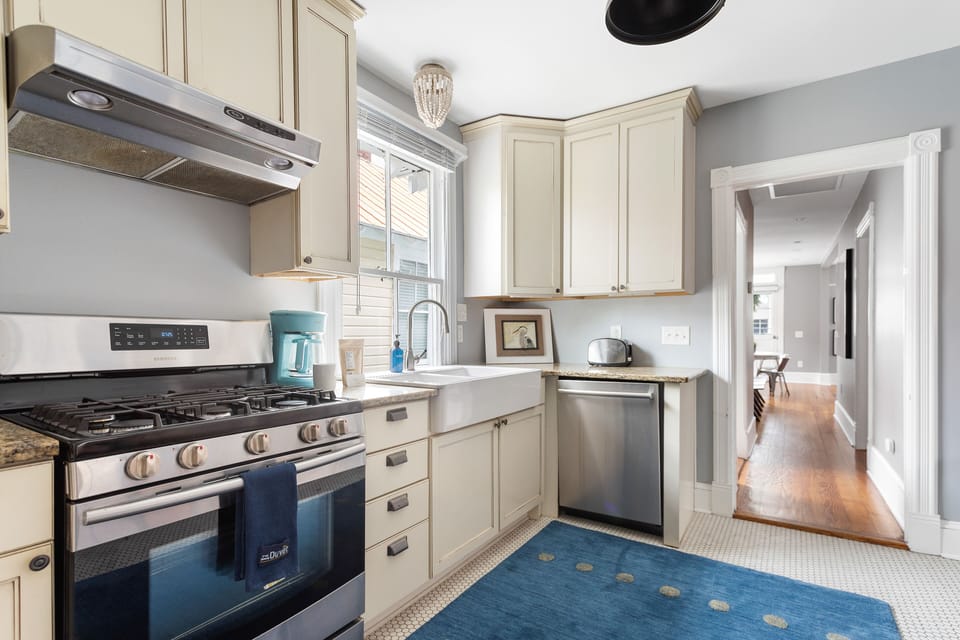 Fully Stocked Kitchen