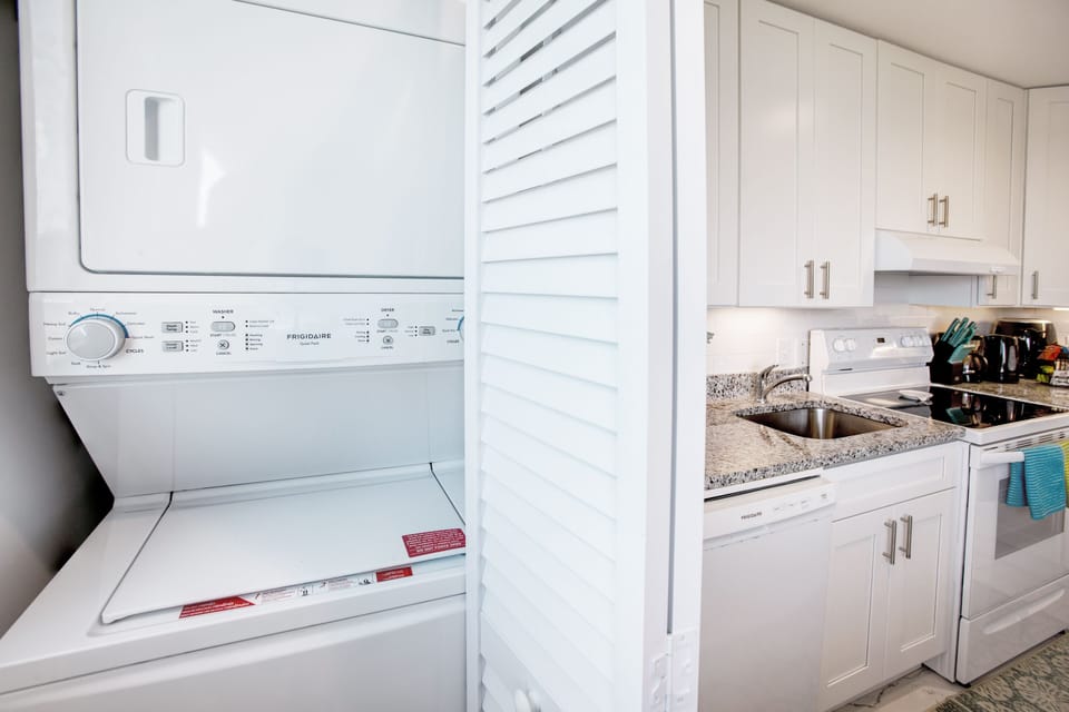 Full size washer and dryer