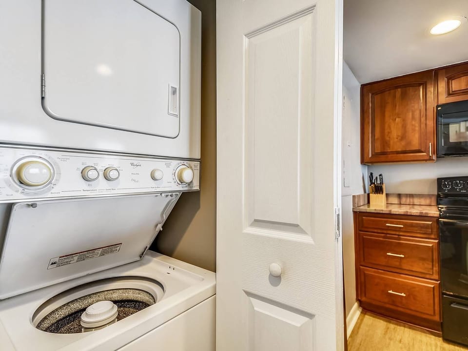 Washer & Dryer off Kitchen at 3333 Villamare