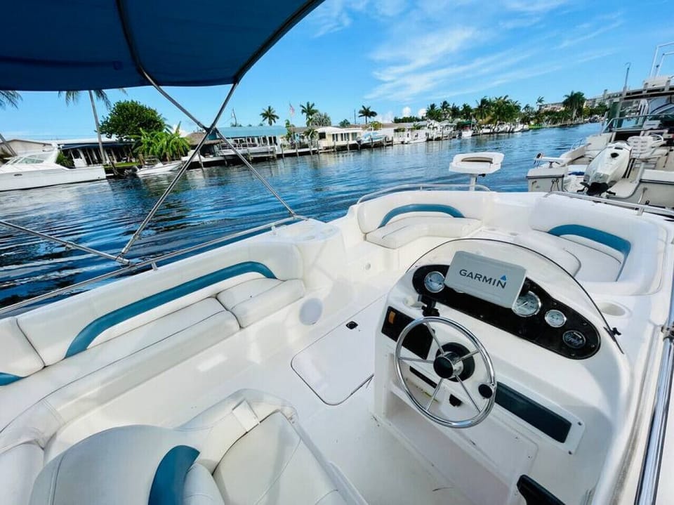 This boat is available for rent!
