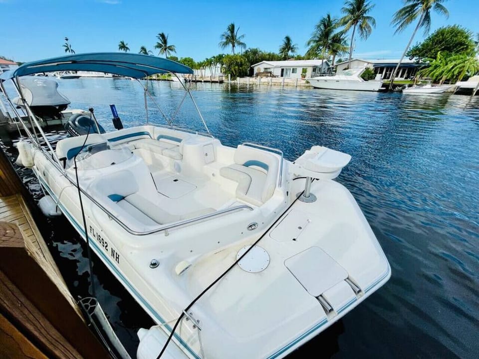 This boat is available for rent!