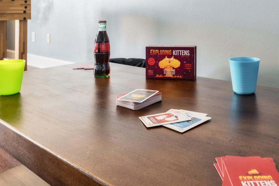 Enjoy our growing collection of board and card games