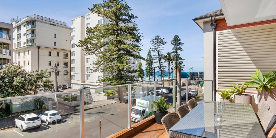 Balcony views to Manly Beach