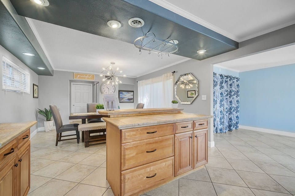 Kitchen and dining space