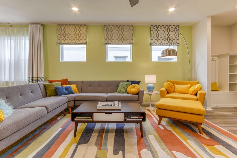 Natural light in Living Area