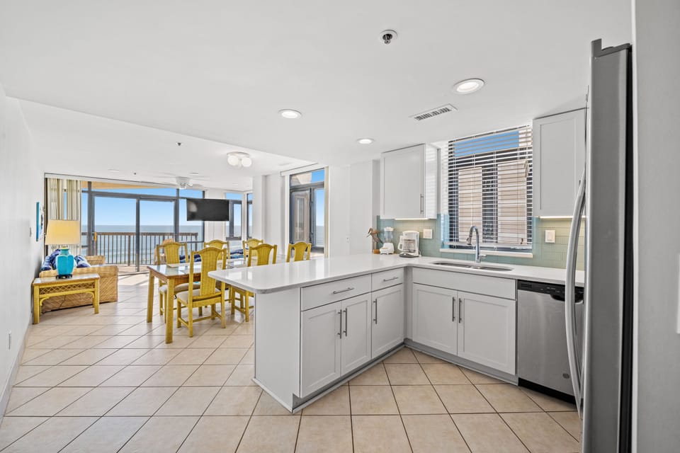 The open space is perfect for entertaining!