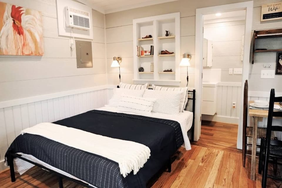 The bedroom 