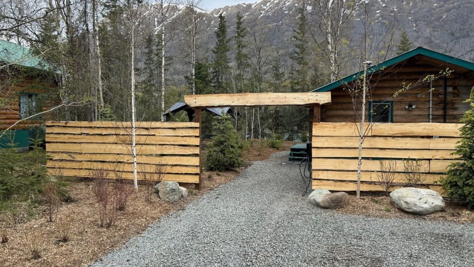 Entry into Black Bear Cabin