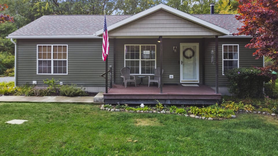 Main Entrance - Charming exterior with a welcoming front porch.