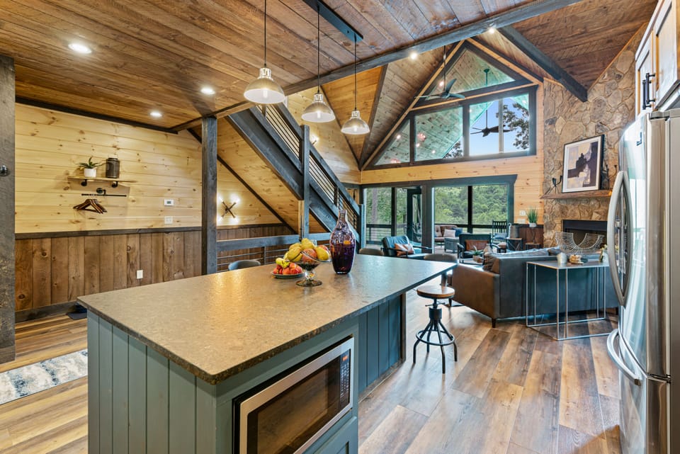View from the kitchen 