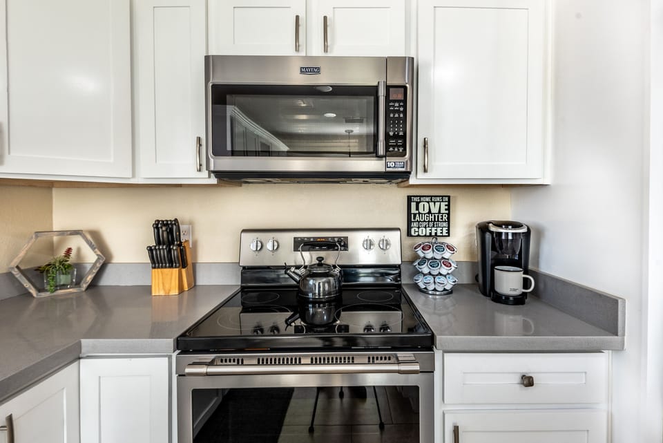 Everything you need.... including a jump start to your day with lots of coffee