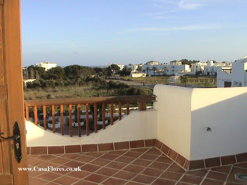 View from roof-terrace.