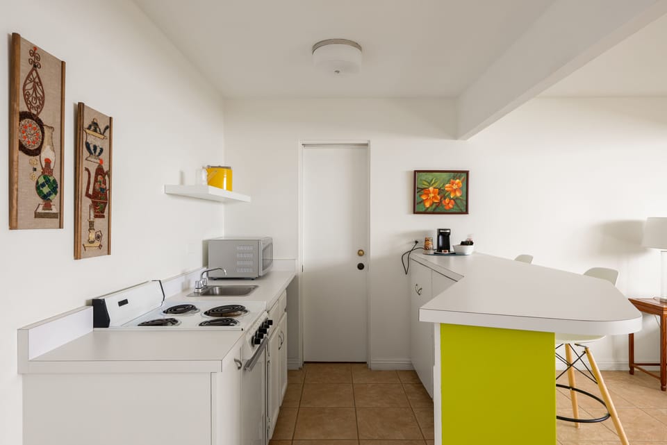 Kitchenette.