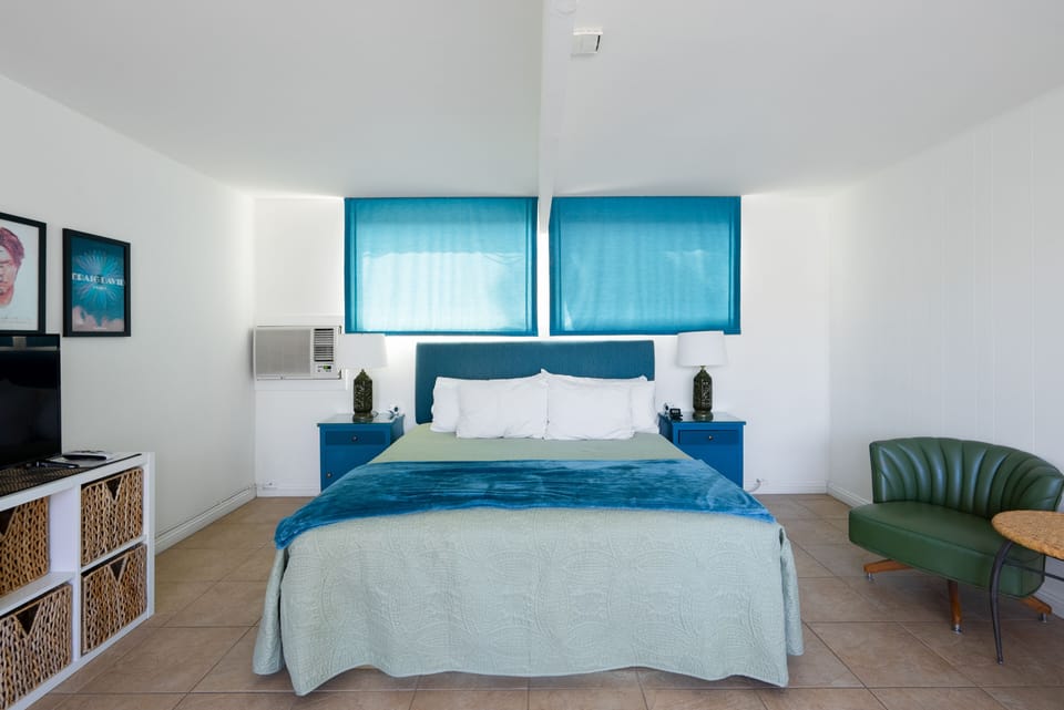 Your suite features a king bed.