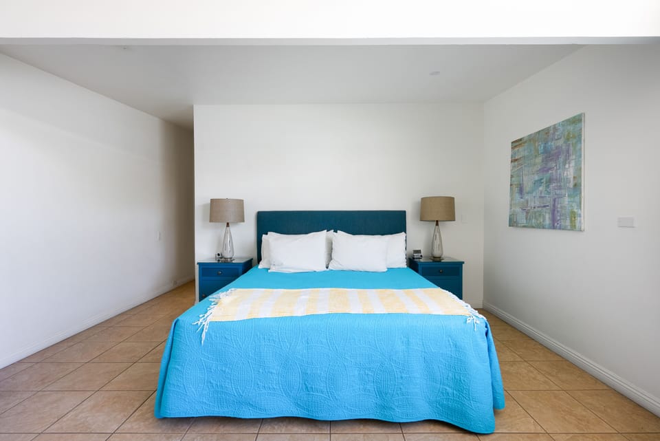 Your suite features a king bed.
