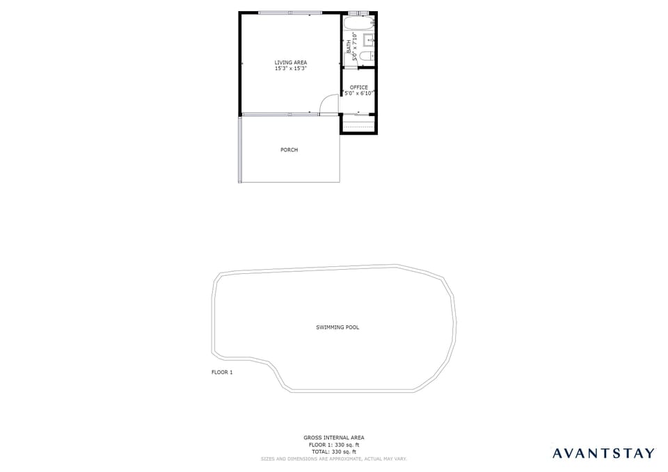 Suite 9 floor plan.