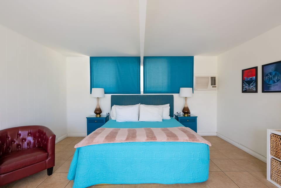 Your suite features a king bed.