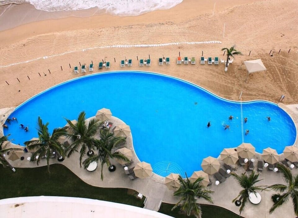 Pool Aerial View