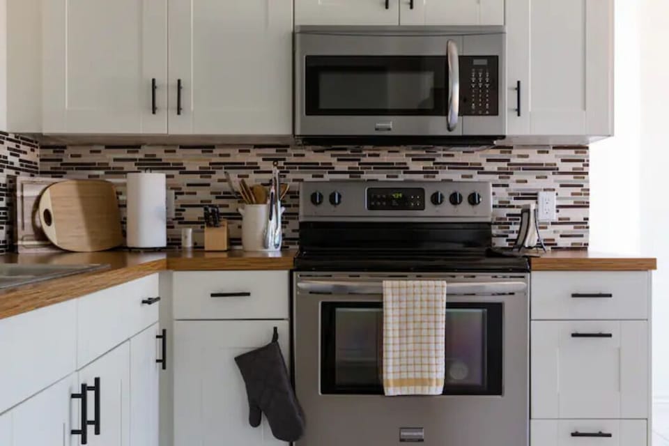 Newly remodeled kitchen