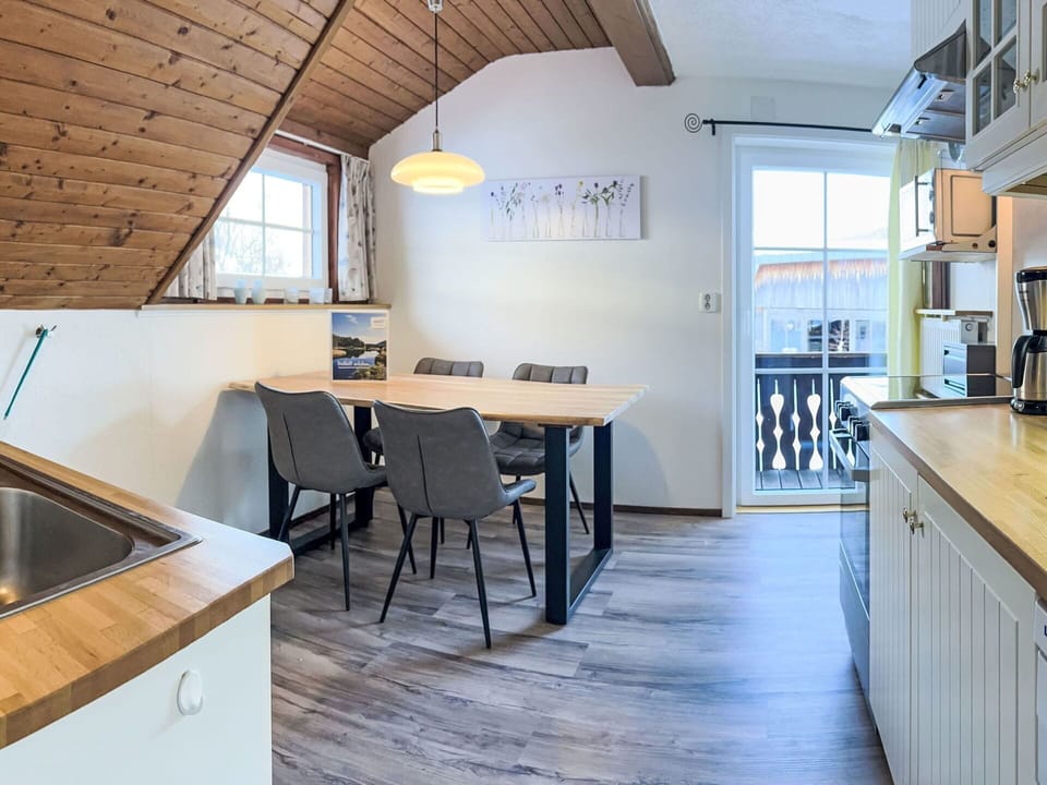Table, Cabinetry, Property, Countertop, Window, Wood, Interior Design, Chair, Kitchen Appliance