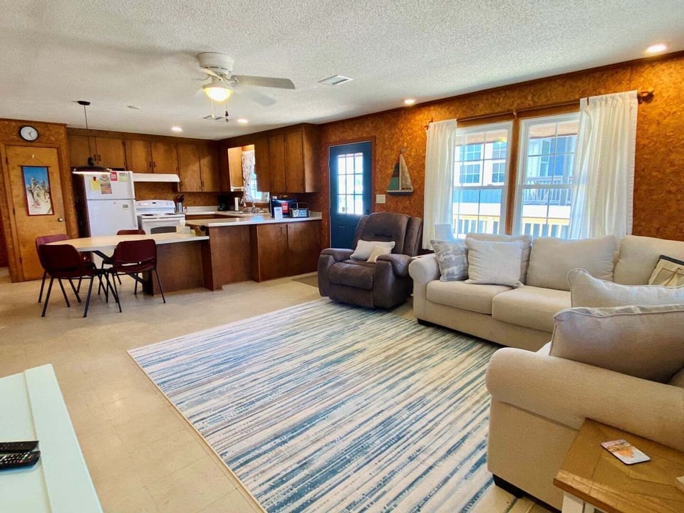 Living, Dining and Kitchen
