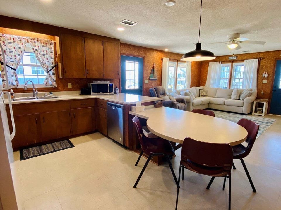 Dining, Living and Kitchen