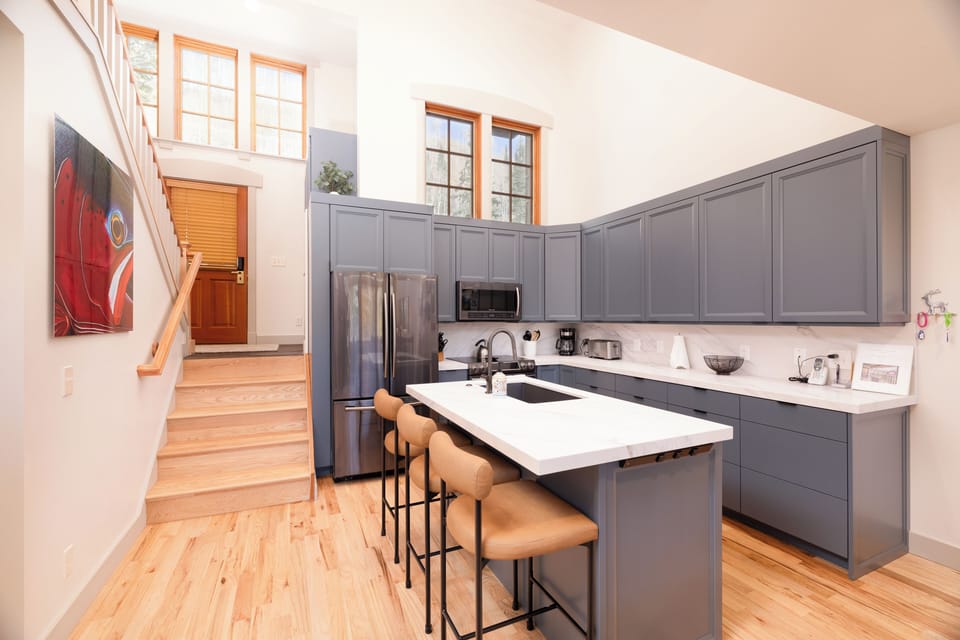 Spacious kitchen