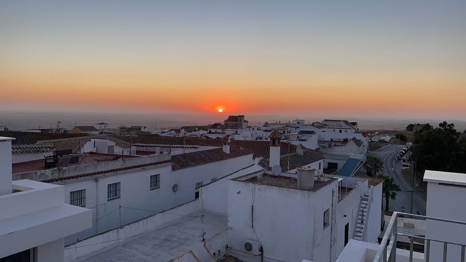 Sunset , view to the atlantic / Cadiz