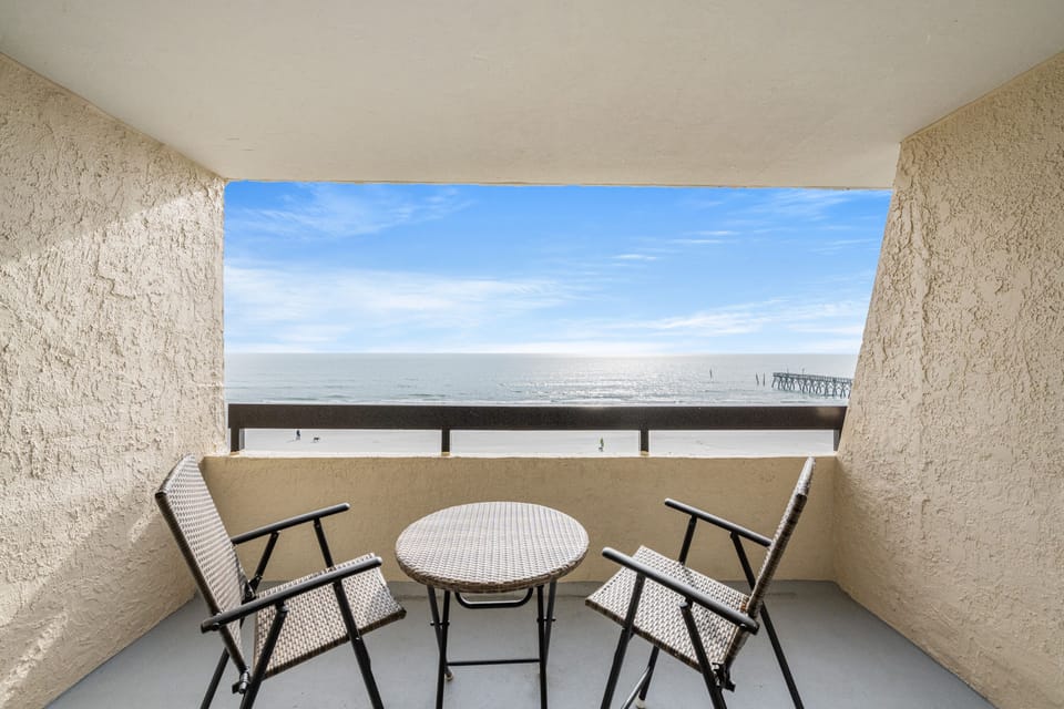 Have your morning coffee with a view!