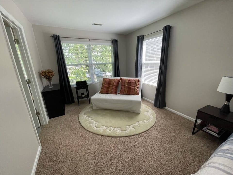 Sitting area in Master bedroom 