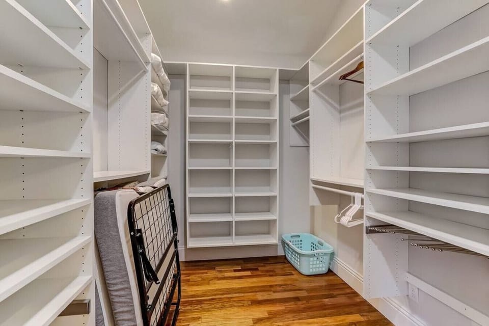Master bedroom closet
