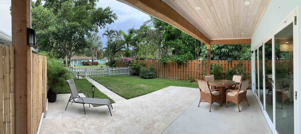 Covered Dining Patio