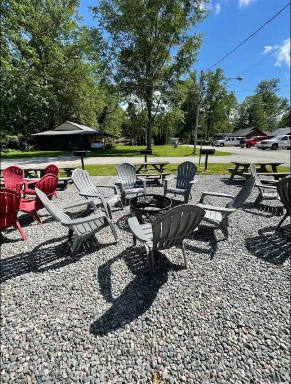 Fire Pit & Grill Area